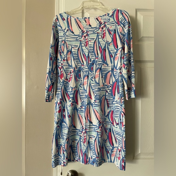 Lilly Pulitzer sz M sailboat dress. OGC - Picture 4 of 4